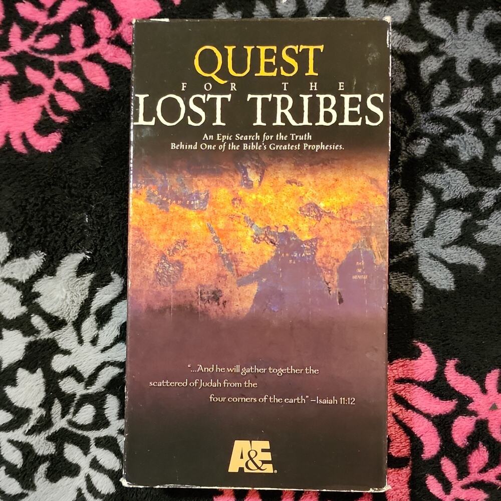 A&E Quest for the Lost Tribes VHS 1990 NTSC Full Screen NR Halpern